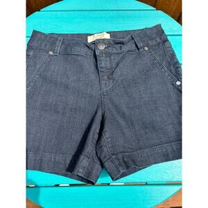d. Jeans New York Womens Size 6 Dark Wash Class Denim Shorts - Excellent Cond.